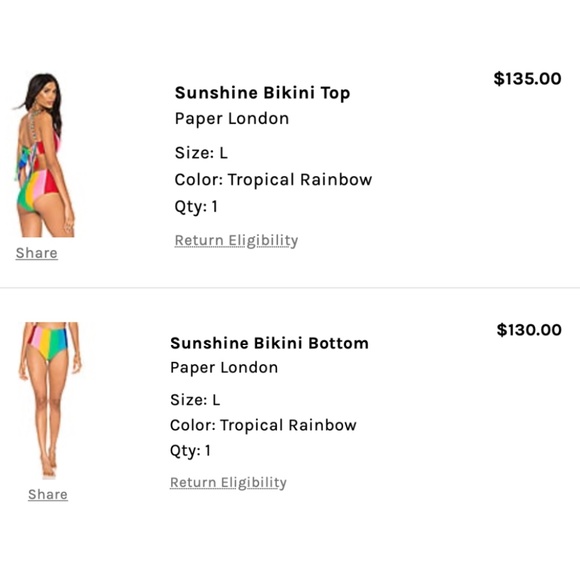 Paper London Sunshine Bikini - Picture 8 of 8